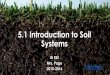 5.1 Introduction to Soil Systems - MrsPage.com 5/5.1 Intro to Soil Systems.pdf · mixing and leaching (minerals dissolved in water moved through the soil) contribute to the organization