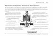 95 Series Industrial Pressure Regulators - Reguladores/serie 95.pdf8/97 95 Series Industrial Pressure Regulators DEasy Maintenanceâ€”Seating parts are easily accessible by removing