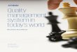Quality management system in today's world - KPMG · PDF fileQMS is a collection of policies, core business processes, standard procedures, organisational structure etc. which are
