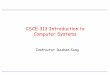 CSCE 313 Introduction to Computer Systemscourses.cse.tamu.edu/dzsong/csce313-s15/7_UNIX IO.pdf · ssize_t read(int fildes, void & buf, size_t n_byte); ... character stuffing ... character