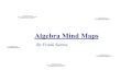Algebra Mind Maps - Dyslexic · PDF fileAlgebra Mind Maps By Frank Santos. Algebra Mind Maps By Frank Santos 1) Algebra Fundamentals 2) Add/Sub Polynomials ... ALGEBRA MIND MAP NOTES: