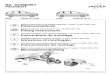 No. 12160509J PEUGEOT - Jaeger · PDF file3008 06/09 12/09 5008 10/09 10/10 Einbauanleitung Fitting instructions Instructions ... Electric wiring kit for towbars / 7-pin / 12 Volt