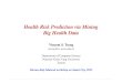 Health Risk Prediction via Mining Big Health Data - CNRdiitet.cnr.it/convegni/Taiwan_26_27_febb_2015/presentazioni/... · Health Risk Prediction via Mining Big Health Data ... Large-Scale