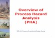 Overview of Process Hazard Analysis (PHA) · PDF file03.07.2009 · Overview of Process Hazard Analysis (PHA) 1 DR. AA, Process Control and Safety Group