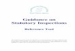Guidance on Statutory Inspections - Lifting and Handling ... on... · Guidance on Statutory Inspections ... This is a non-exhaustive list of equipment and ... that all reasonable
