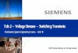 Tab 2 Voltage Stresses - Switching Transients - …siemens.coursewebs.com/Courses/DSE2016/DSE/DSE Course 10 2017/… · Tab 2 – Voltage Stresses – Switching Transients ... - A