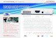 Collegiate Series - Projector People · PDF fileAs part of Hitachi’s Collegiate Series, ... and auditoriums into true learning centers. ... Copy configuration settings from one projector