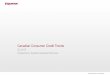 Canadian Consumer Credit Trends - Equifax · PDF fileCanada Overview - GDP The growth of the Canadian economy was disappointing in the first part of 2015 being mainly impacted by a