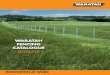 waratah fencing catalogue - Australian  · PDF file2   or call 13 10 80 3 Waratah® INNOVatIVE FENCING SlutO IONS QuICk tO BuIlD – BuIlt tO laSt Waratah has been helping