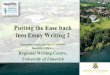 Putting the Ease back into Essay Writing 2 - ulsites.ul.ie the Ease back... · • Evaluate the contribution of political parties to the development of ... –The Essays of Francis