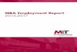 MBA Employment Report 2016-2017 - MIT Sloanmitsloan.mit.edu/uploadedFilesV9/Career_Development_Office/Media/... · MBA Employment Report 2016-2017. 2 ... AES Corporation, The 