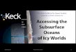 C. Sotin - kiss. · PDF fileC. Sotin Earth‐Europa‐Enceladus: Ocean/Rock Interactions and Prospects for Life Introduction The case for Enceladus ... WATER HABITABILITY LIFE
