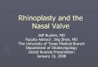 Rhinoplasty and the Nasal Valve - University of Texas ... · PDF fileEar Nose Throat. 2002 ... Boccieri, A et al. Septal Crossbar Graft for the Correction of the Crooked Nose. 