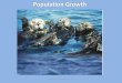 Population Growth - · PDF fileFactors Affecting Population Growth Rate ... Paramecium lab or human population growth activity? Exponential growth is characterized by a J-shaped curve