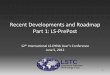 Recent Developments and Roadmap Part 1: LS - · PDF file1 Recent Developments and Roadmap Part 1: LS-PrePost 12th International LS-DYNA User’s Conference June 5, 2012