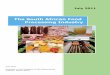 The South African Food Processing Industry - SANEC SA Food Processing... · The South African Food Processing Industry ... a mainstay on the KwaZulu-Natal coast with subtropical fruits