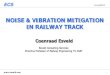 NOISE & VIBRATION MITIGATION IN RAILWAY  · PDF fileNOISE & VIBRATION MITIGATION IN RAILWAY TRACK. ... Rayleigh waves (at surface); ... 5-10 % without USP