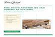 Trus Joist Fire-Rated Assemblies and Sprinkler Systems · PDF fileapplications, see NFPA 221: ... Weyerhaeuser Fire-Rated Assemblies and Sprinkler Systems Guide 1500 | December 2016