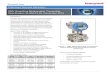 Honeywell SMV800 SmartLine Multivariable Transmitter ... · PDF filewith predefine schema/format ... 4 SMV 800 Smart Pressure Transmitter ... Honeywell SMV800 SmartLine Multivariable