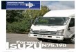 Isuzu Forward N75 - Commercial · PDF fileManufacturer: Isuzu Truck (UK) Ltd, Isuzu House, 164 Great North Road, ... Parts prices: Retail total of brake linings (full set), headlamp