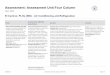 Assessment: Assessment Unit Four Column - El Camino · PDF fileAssessment: Assessment Unit Four Column FALL 2015 El Camino: PLOs ... additional comments Project ... after diligent