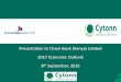 2017 Economic Outlook v1 (1) - Cytonn Investments · PDF fileCytonn Investments is an independent investments management company ... • Set1: Projects ... 2017 Economic Outlook Inflation