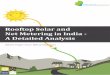 Rooftop Solar and Net Metering in India - A Detailed · PDF fileRooftop Solar and Net Metering in India - A Detailed Analysis. 1 efficientcarbon ... generated by the solar photovoltaic