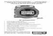 PD6700-0L1 Loop-Powered Process Meter Instruction  · PDF filePD6700-0L1 Loop-Powered Process Meter Instruction Manual ... MOUNTING DIMENSIONS ... with 1.29" wrenching flats and a