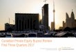 Mark Blinch, Reuters Canadian Private Equity Buyout …dmi.thomsonreuters.com/Content/Files/Canada BU Deck Q3...Canadian Private Equity Buyout Review First Three Quarters 2017 Mark