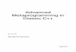 Advanced Metaprogramming in Classic C++ - Springer978-1-4842-1010-9/1.pdf · Advanced Metaprogramming in Classic C++ ... An Interview with Bjarne Stroustrup ... Chapter 11: Debugging