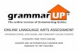 ONLINE LANGUAGE ARTS ASSESSMENT -  · PDF fileonline language arts assessment ... frankenstein hamlet heart of darkness ... figurative language poetic devices sensory imagery