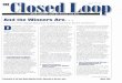 The Closed Loop - InfoHouseinfohouse.p2ric.org/ref/49/48955.pdf · analysis, benchmarking, the Deming cycle of improvement, and training to manage the waste minimization program