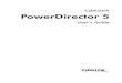 CyberLink PowerDirector  · PDF fileThe PowerDirector Program ... GNU Lesser General Public License ... Add background music using Magic Music. 5