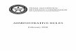 ADMINISTRATIVE RULES - TABC Rules - Texas Alcoholic ... · PDF fileThe official, up-to-date version of the Commission’s Administrative Rules can always be found on the Secretary