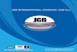 JGB INTERNATIONAL COMPANY (JGB Co.) Catalogue.pdf · • Chemical Injection Pumps & Skids Wellhead Control Panels • Valve Automation Assembly VALVE AUTOMATION We can provide solutions