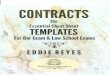 the Essential Cheat Sheet - JURAXBAR.COMjuraxbar.com/wp-content/uploads/2015/12/Contracts-eBook.pdf · THE ESSENTIAL CHEAT SHEET TEMPLATES For Bar Exam & Law School Exams Eddie Reyes