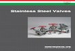 Stainless Steel Valves - hisakadovn.com VALVE (STAINLESS STEEL).pdf2 Notes 1) Refer to individual specification sheet or the drawing for the details of a product. 2) Main units of