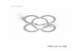 AR.Drone User guide - Wellbots · PDF file1 Health and safety precautions Health and safety precautions Read the following warning before you or your child play with the AR.Drone