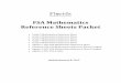 FSA Mathematics Reference Sheets Packet - … Mathematics Reference Sheets Packet ... Page 4 Algebra 2 EOC FSA Mathematics Reference Sheet ... form ax2 + bx + c = 0) 