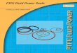 PTFE Fluid Power Seals - Macrosealmacroseal.com/pdf/Parker PTFE Fluid Power Seals.pdfParker’s family of PTFE Fluid Power Seals ... continuous improvement of our ... sealing system