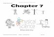 1 Broughton High School of Wake County Teacher Answer Key ... · PDF file1 Broughton High School of Wake County Student Physical Science Workbook Chapter 7 – Electricity 2016 Mr