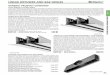 LINEAR DIFFUSERS AND BAR GRILLES - Nailor · PDF fileLINEAR SLOT DIFFUSER PLENUMS FOR TECHZONE™TYPE ... • Selection of frames & mounting sub- ... LINEAR DIFFUSERS AND BAR GRILLES
