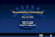 Thrope Kellogg Presentation - Accounting 5-12 Accounting May 12, 2003 David N. Thrope (212) 773-0930 david.thrope@ey.com