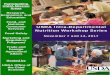 USDA Intra-Departmental Nutrition Workshop Series · PDF filecollaborative steps the USDA Office of the Chief Scientist took towards developing the first-of-its-kind ... National Agricultural