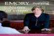 Nurses of vision - Emory Universityemorynursingmagazine.emory.edu/issues/2015/fall/print.pdf · Philippines, where her parents ... the Emergency Department in 1999, ... chief nurse
