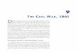 the CiVil war, 1861 D - history.army.milpg_199-221).pdf · broke out in Kansas Territory among slaveholders, abolitionists, ... , a senior colonel or general officer ... THE CIVIL