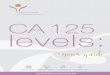 CA 125 Levels: Your Guide | 1 - Foundation for Women's … 125 Levels: Your Guide | 7 Monitoring changes in the CA 125 value while on treatment can provide some of the earliest clues