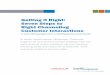 Getting it Right: Seven Steps to Right Channeling … it Right: Seven Steps to Right Channeling Customer Interactions A Joint Whitepaper from IntelliResponse and Oracle In seven …
