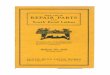 1935 - Repair Parts for South B - WEWilliams - index - Repair Parts for South Bend Lathes... · SOUTH BEND LATHE WORKS Bulletin No. for all sizes and types of South Bend Lathes from