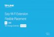 Easy Wi-Fi Extension Flexible Placement - TP-Linkstatic.tp-link.com/res/down/doc/RE350K(US)_V1_UG.pdf · Easy Wi-Fi Extension Flexible Placement ... Other Functions ... To minimize